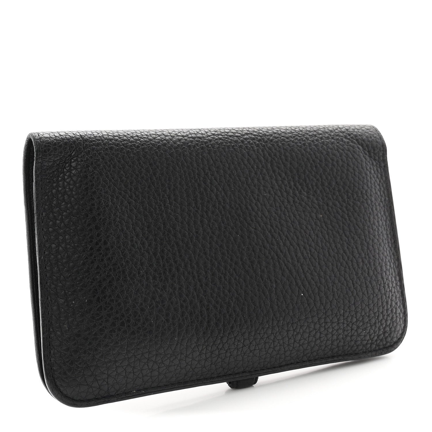 Hermes Togo Dogon Duo Wallet Black 4 of 8