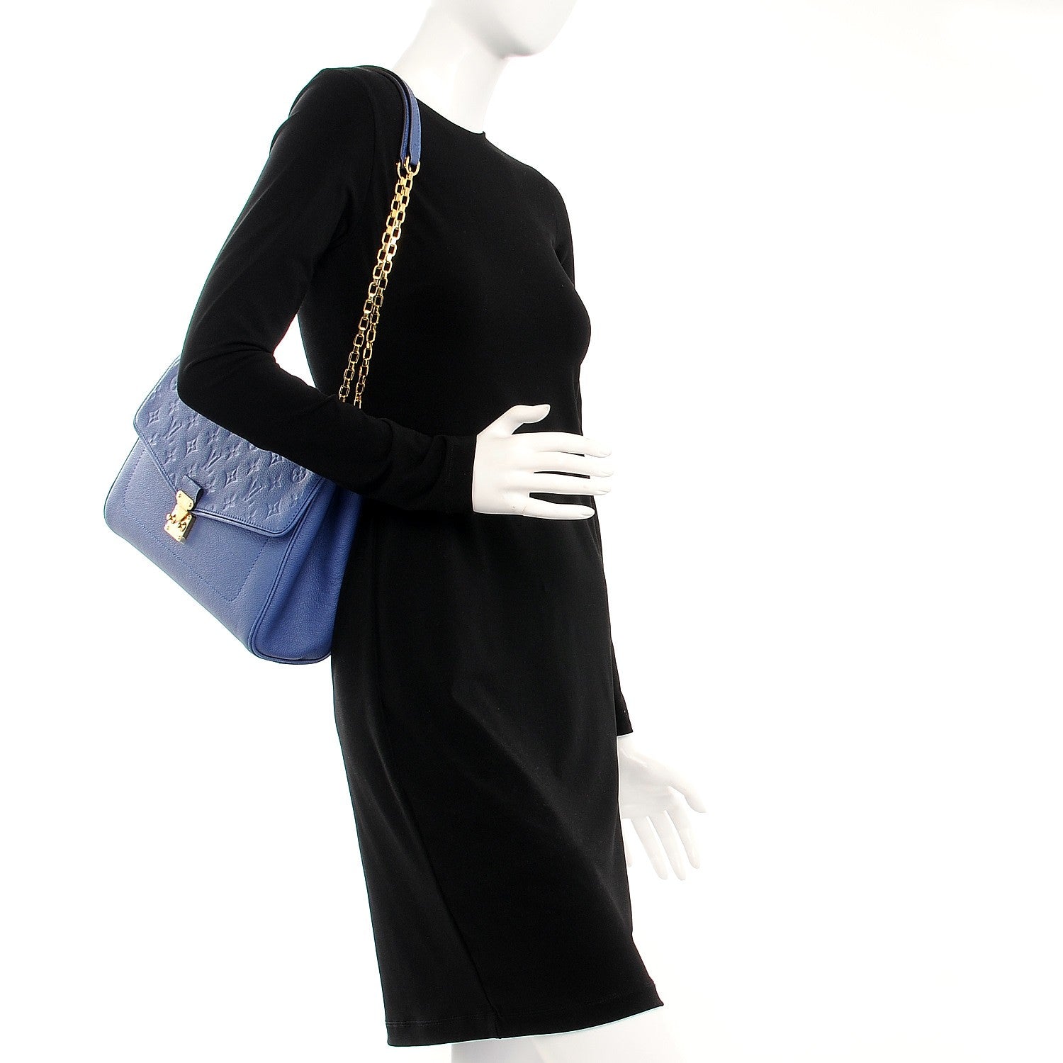 Louis Vuitton Empreinte Saint Germain MM Denim 2 of 8
