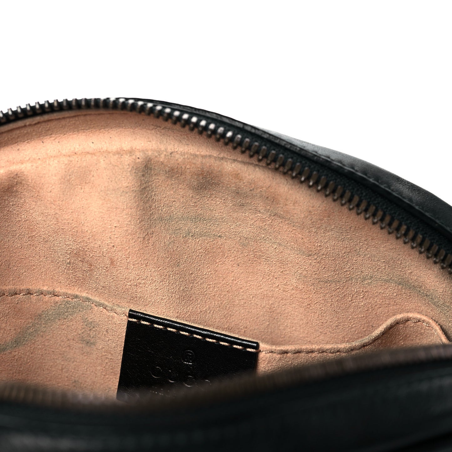 Calfskin Matelasse GG Marmont Belt Bag 85 34 Black