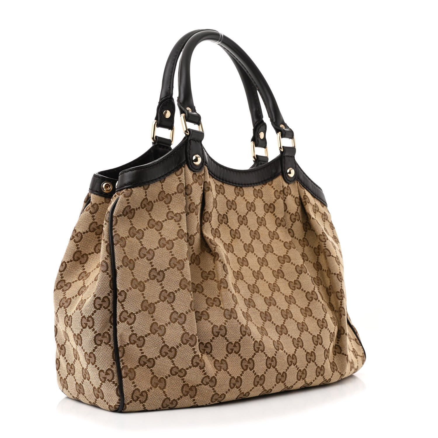Gucci Monogram Medium Sukey Tote Dark Brown 3 of 10