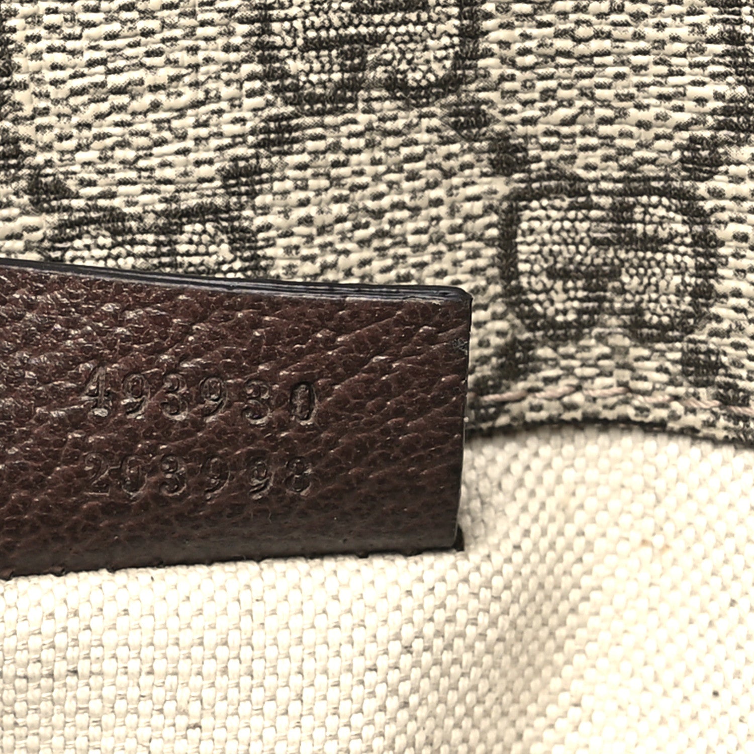 Gucci GG Supreme Monogram Neo Vintage Web Belt Bag Brown 7 of 9