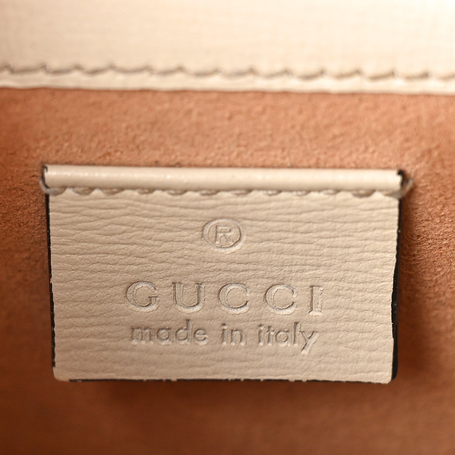 Gucci GG Supreme Monogram Azalea Calfskin Mini Horsebit 1955 Crossbody Bag Beige Ebony Mystic White 6 of 13