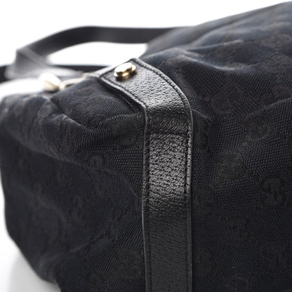 Gucci Monogram Medium Abbey Shoulder Bag Black 11 of 11