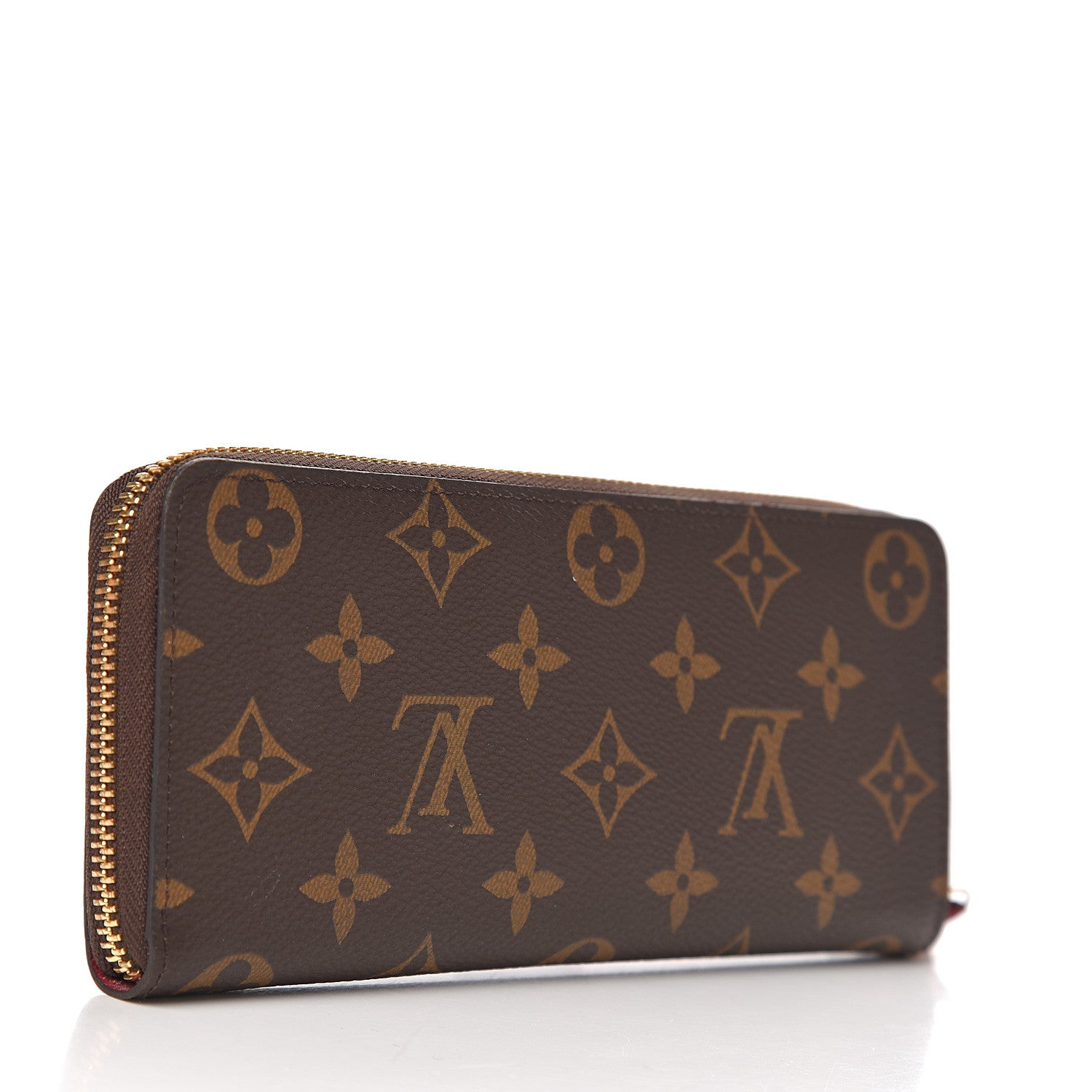 Louis Vuitton Monogram Clemence Wallet Fuchsia 2 of 6