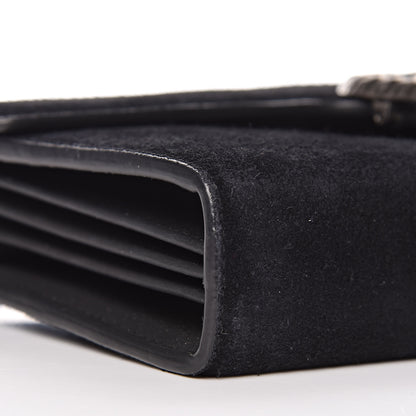 Gucci Suede Mini Dionysus Chain Wallet Black 8 of 10