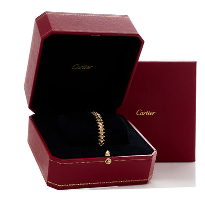 Cartier 18K Pink Gold Medium Clash De Cartier Flexible Bracelet 16 4 of 4