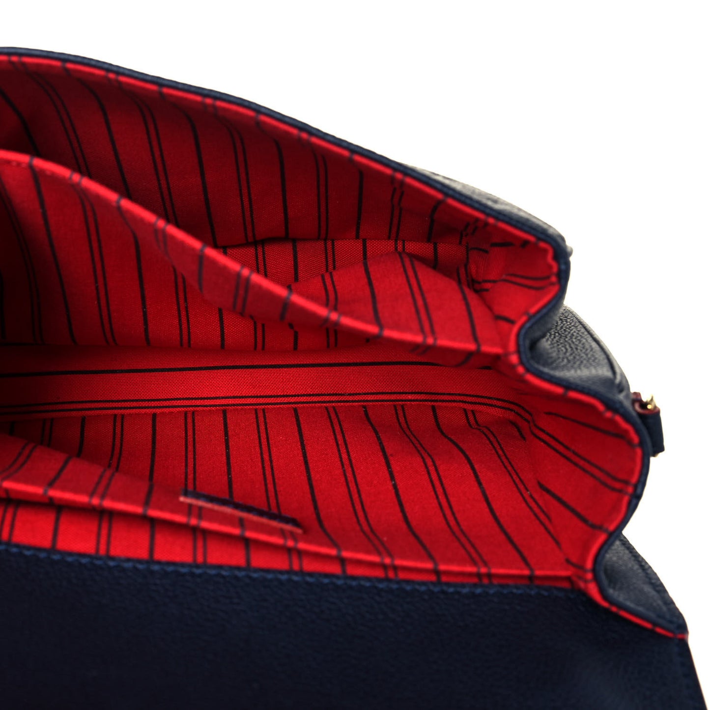 Empreinte Pochette Metis Marine Rouge