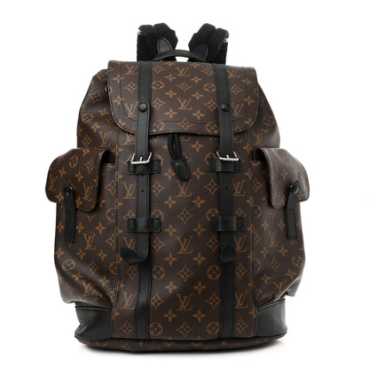 Louis Vuitton Monogram Macassar Christopher PM Backpack 1 of 11