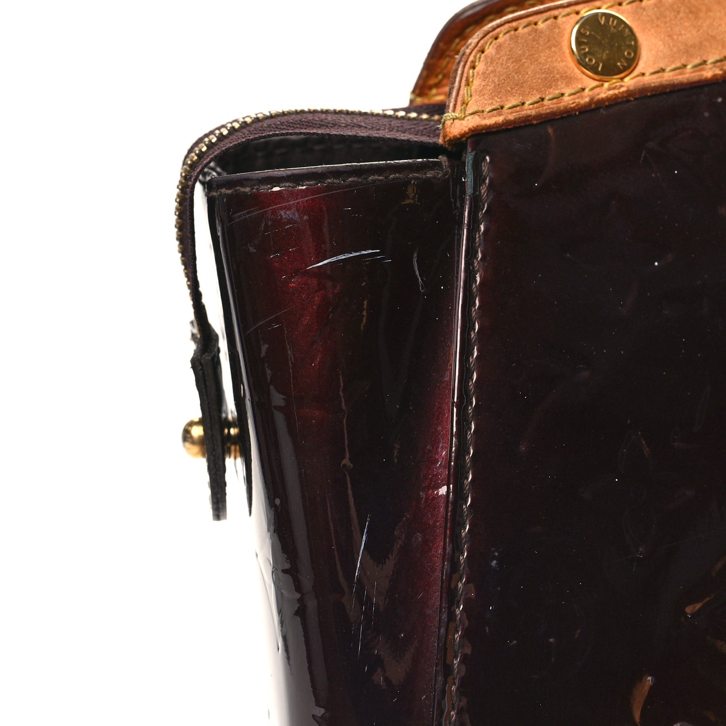 LOUIS VUITTON Vernis Brea GM Amarante