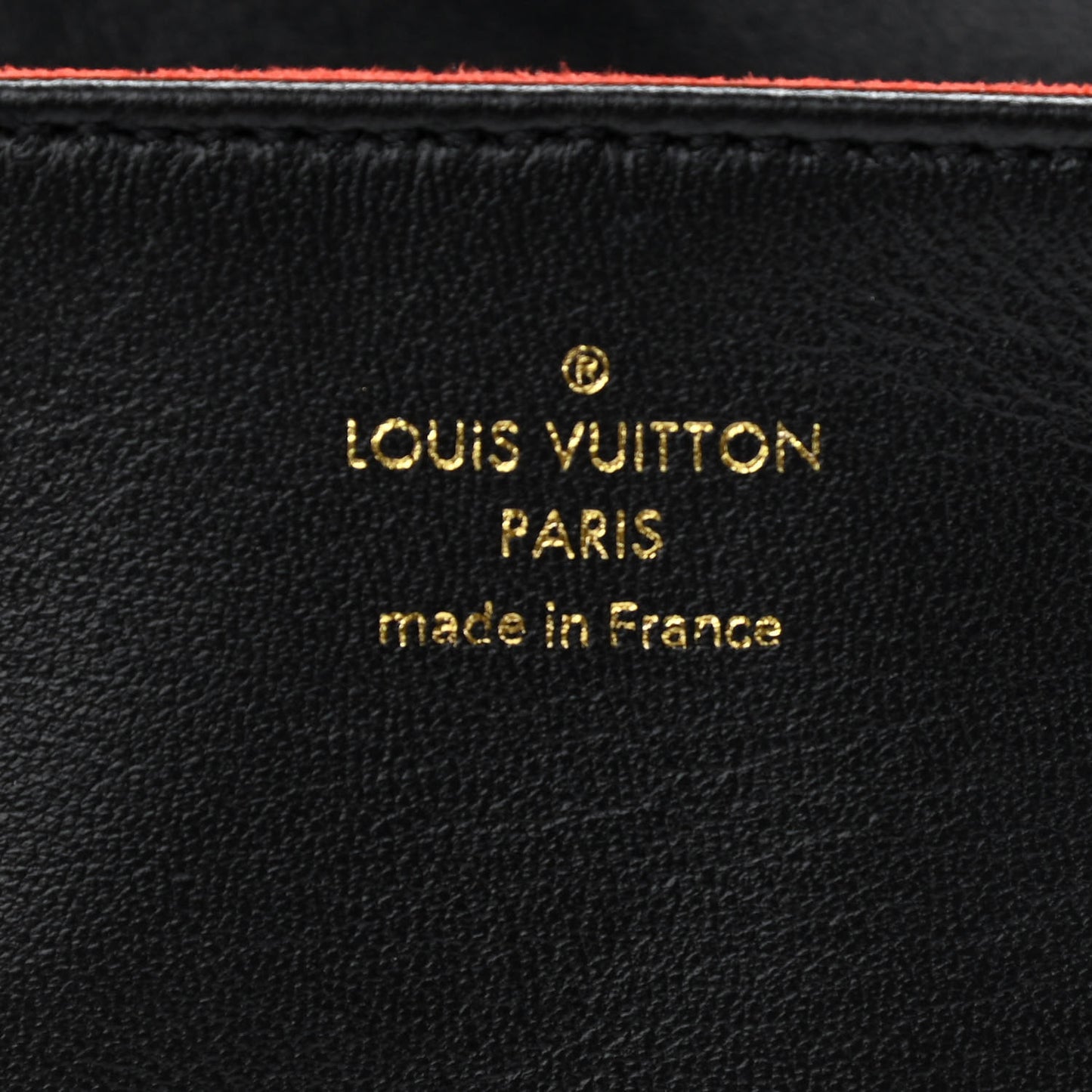 Lambskin Embossed Monogram Coussin Belt Bag Black