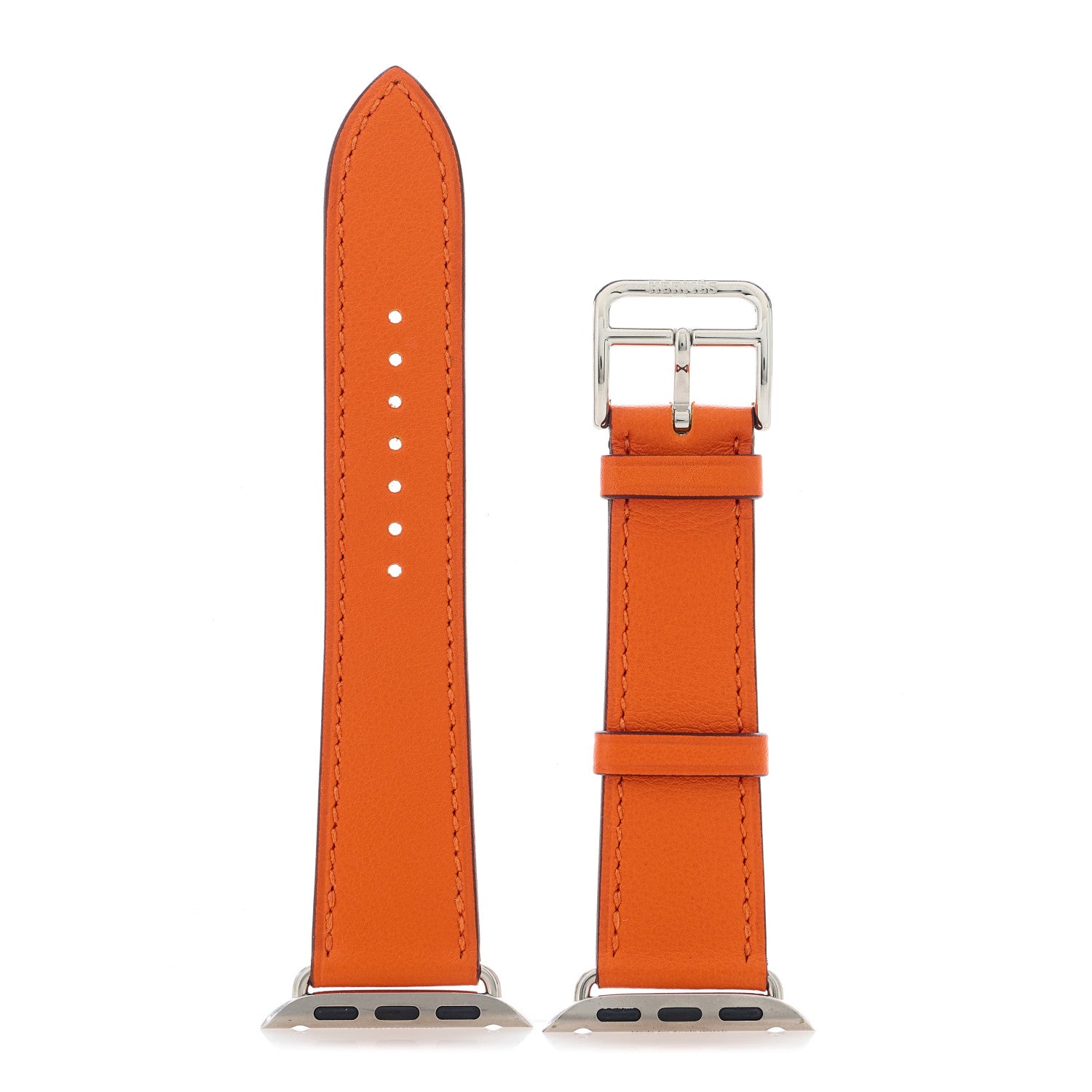 Hermes Swift 41mm Apple Watch Single Tour Band Orange 1 of 5