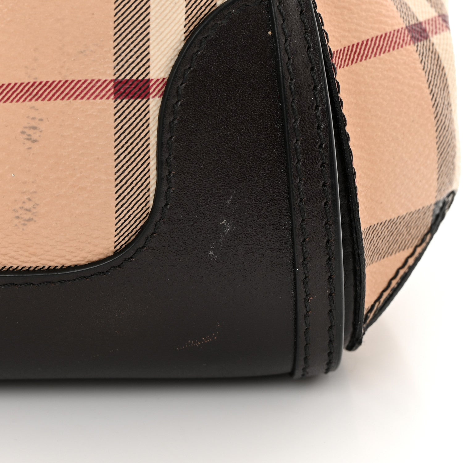Burberry Haymarket Check Small Gladstone Black 15 of 17