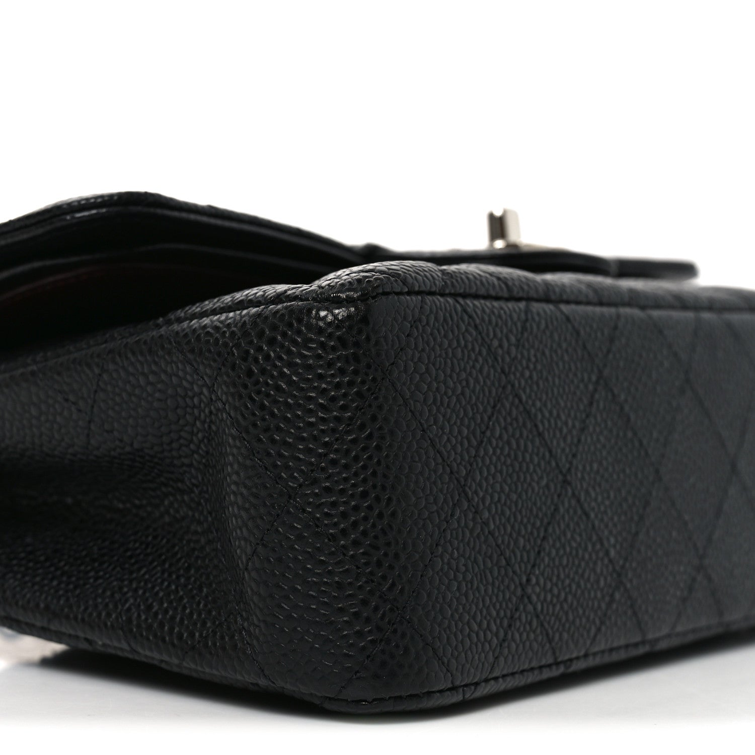 Chanel Caviar Quilted Medium Double Flap Black 9 of 11