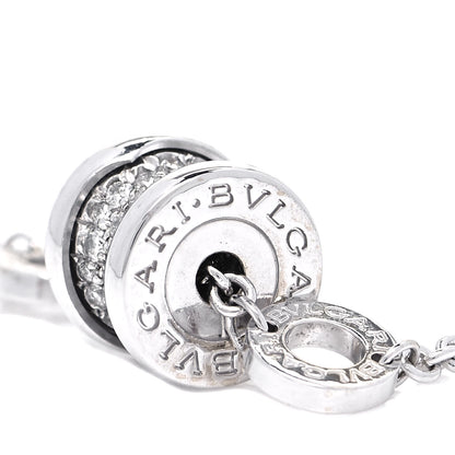 Bulgari 18K White Gold Diamond B.Zero1 Bracelet SM 5 of 6