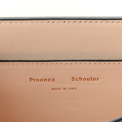Proenza Schouler Calfskin PS11 Medium Saddle Bag Optical White Clay 6 of 8