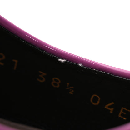 Gucci Patent Signoria Slingback Pumps 38.5 38.5 Pink 11 of 13