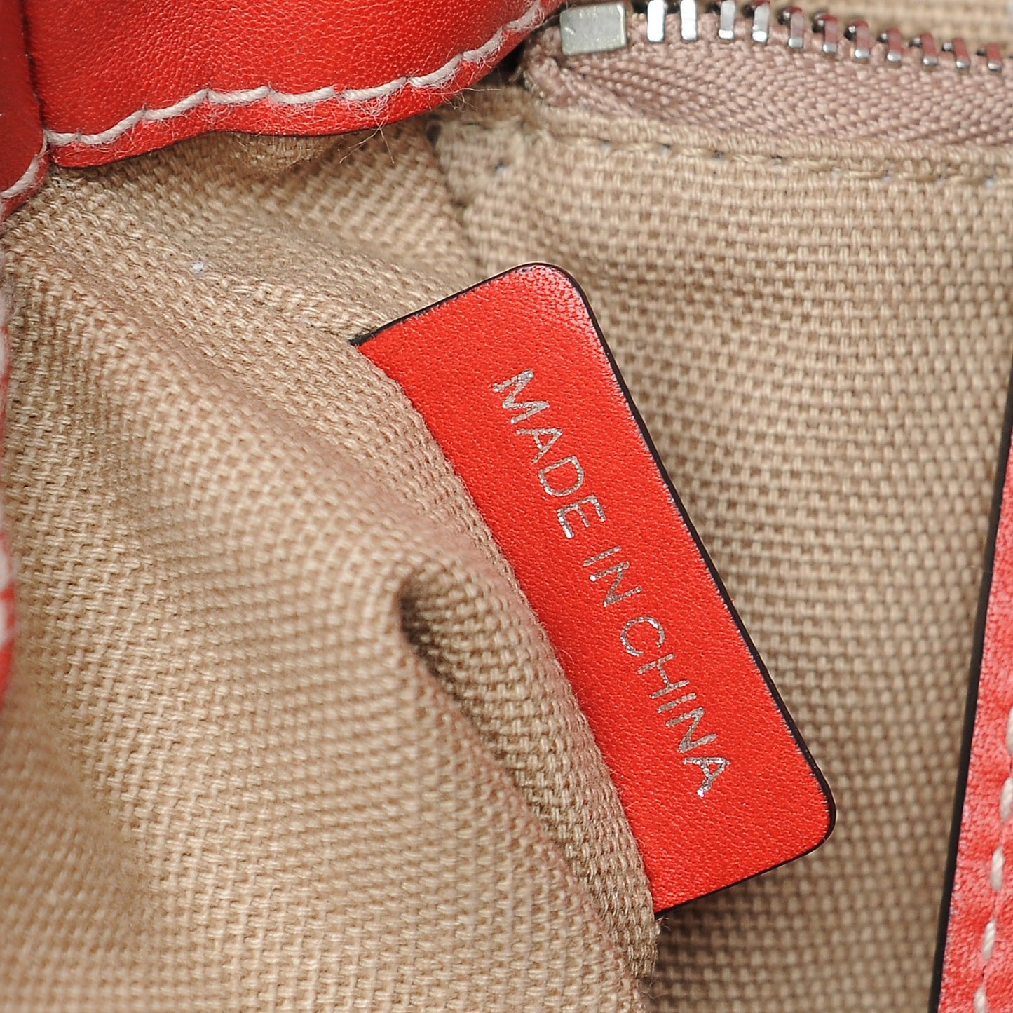 Canvas House Check Small Henham Crossbody Red