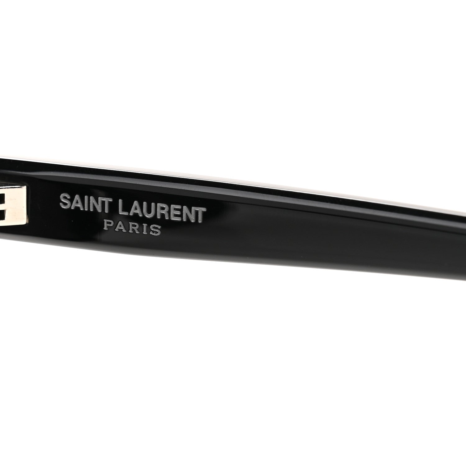 Saint Laurent Square Acetate SLM13 Sunglasses Black 5 of 8