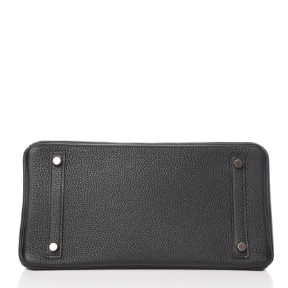 Hermes Togo Birkin 30 Black 6 of 31