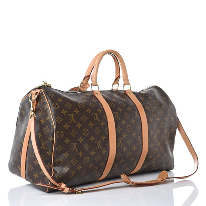 Louis Vuitton Monogram Keepall Bandouliere 50 3 of 12
