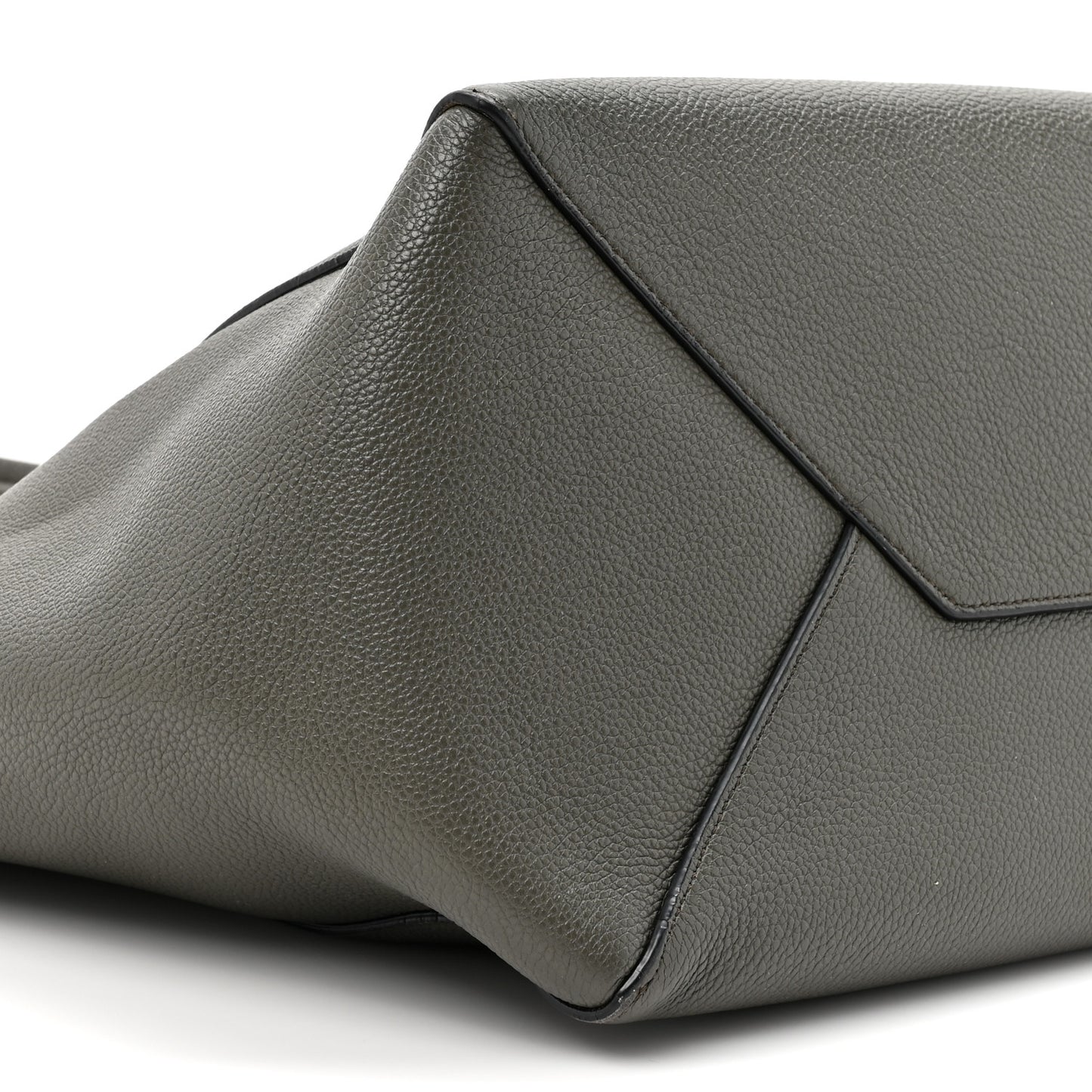 Soft Grained Calfskin Small Belt Cabas Phantom Taupe