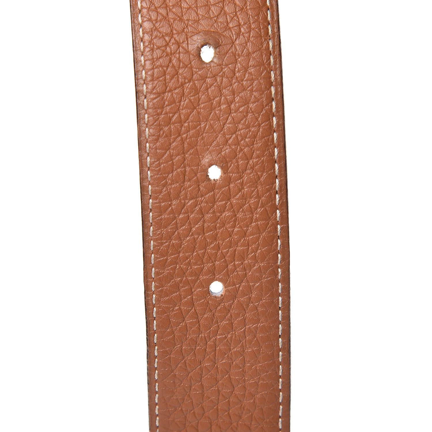 Hermes Box Togo 32mm H Belt 80 Black Gold 6 of 7