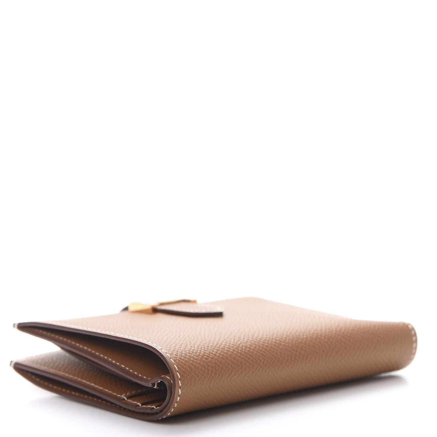 Epsom Bearn Compact Wallet Gold