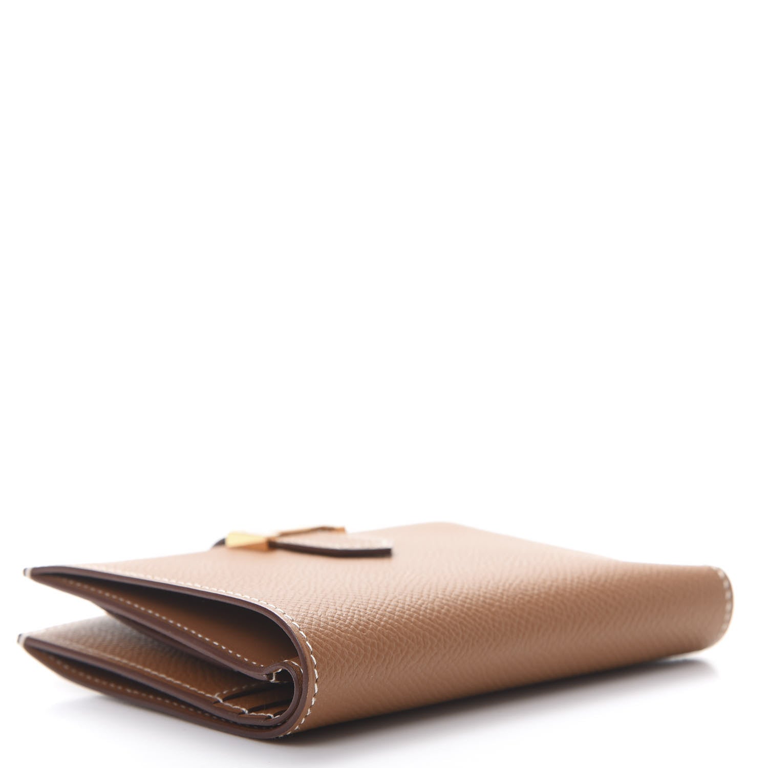 Hermes Epsom Bearn Compact Wallet Gold 4 of 8