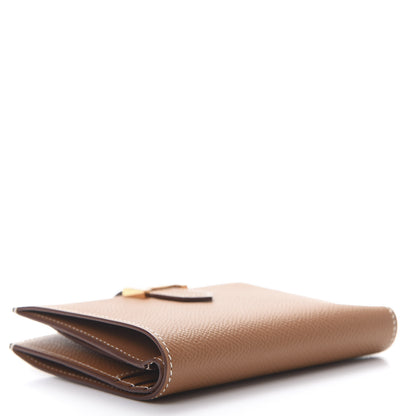 Hermes Epsom Bearn Compact Wallet Gold 4 of 8