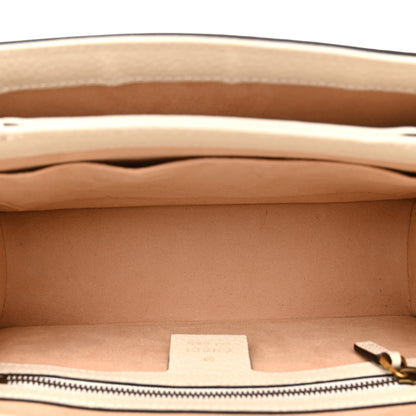 Gucci GG Supreme Monogram Small Queen Margaret Top Handle Bag White 5 of 11