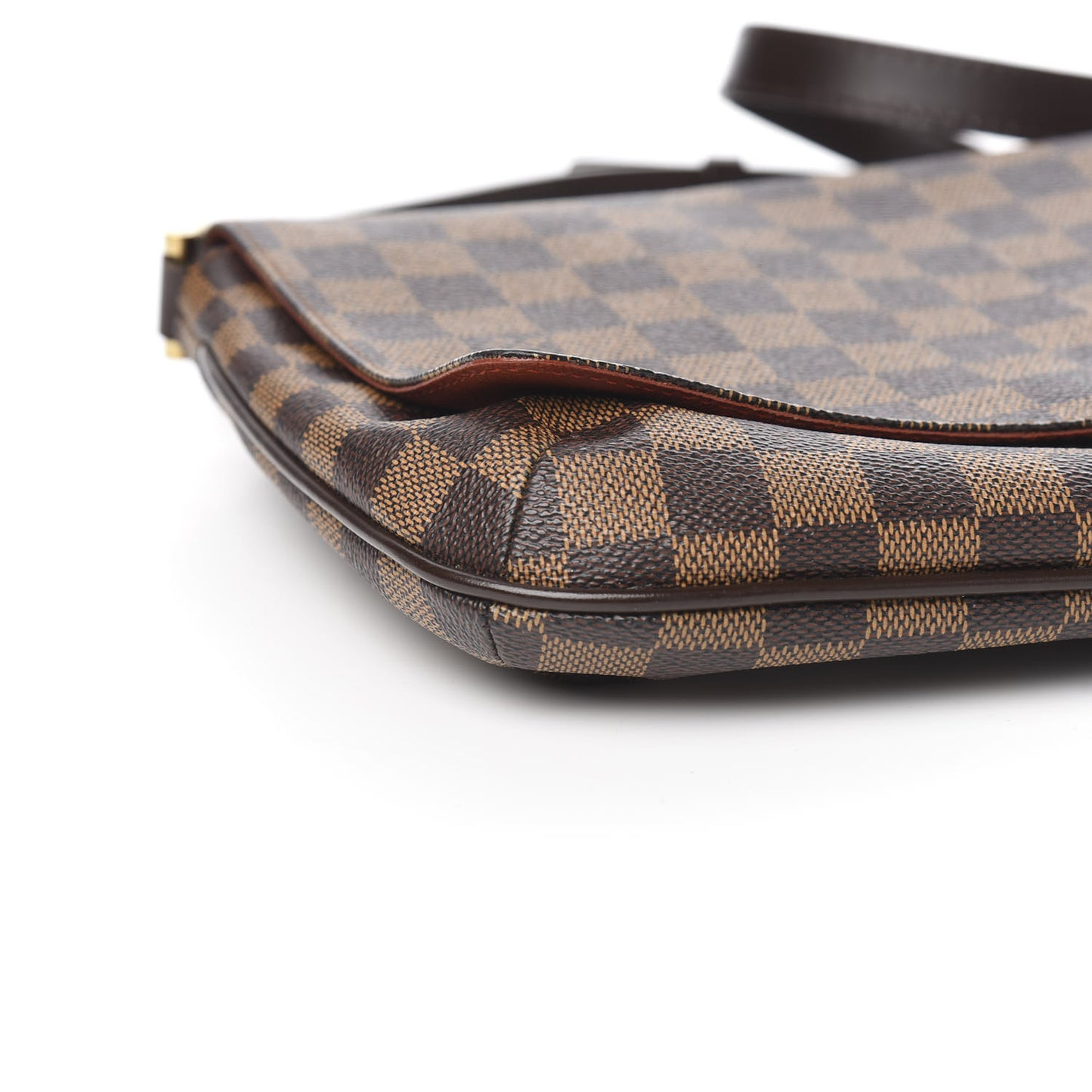 Damier Ebene Musette Tango Long Strap
