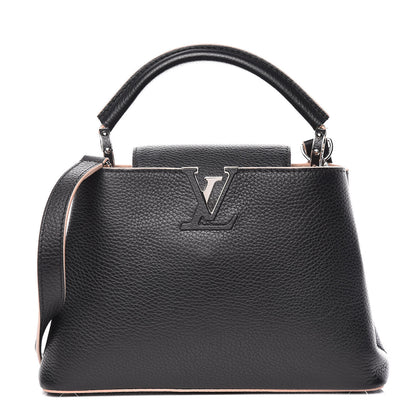 Louis Vuitton Taurillon Capucines BB Black Petale 1 of 9
