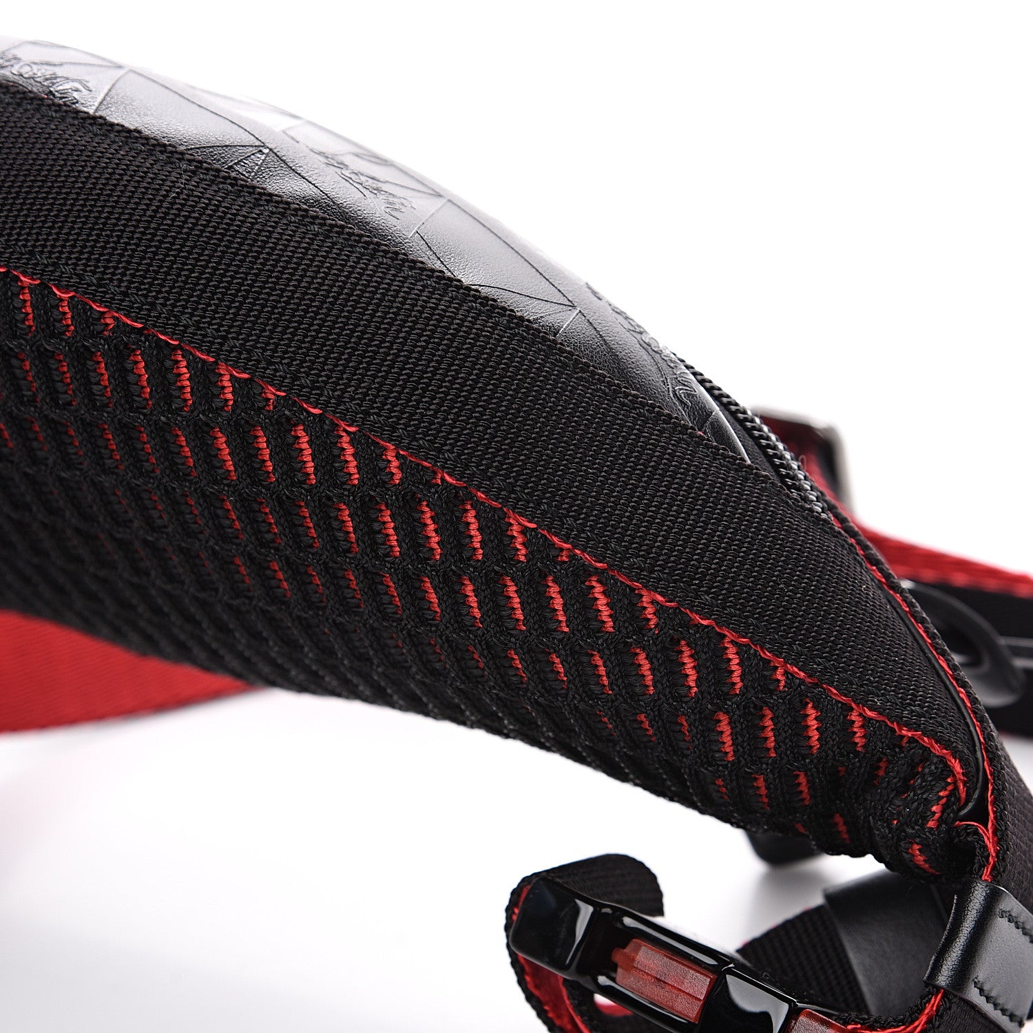 Christian Louboutin Calfskin Pyramid Embossed Parisnyc Belt Bag Black 8 of 10