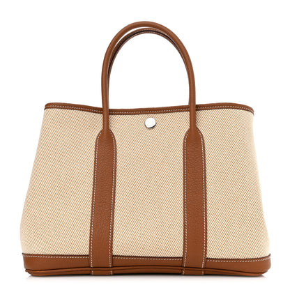Hermes Toile Negonda Garden Party 30 TPM Gold 1 of 9