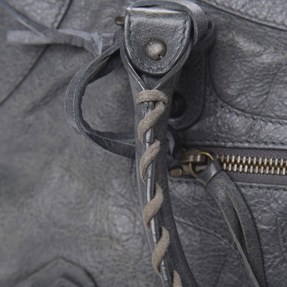 Balenciaga Agneau Classic Hardware Part Time Gris Tarmac 14 of 14