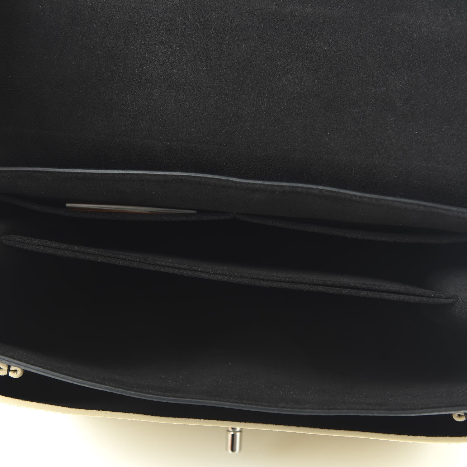 Louis Vuitton Soft Calfskin My Lockme Top Handle Vanille Black 5 of 10