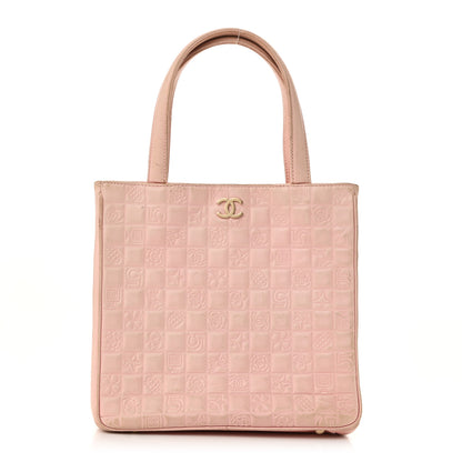 Chanel Lambskin Precious Symbols Shopping Tote Pink 1 of 10