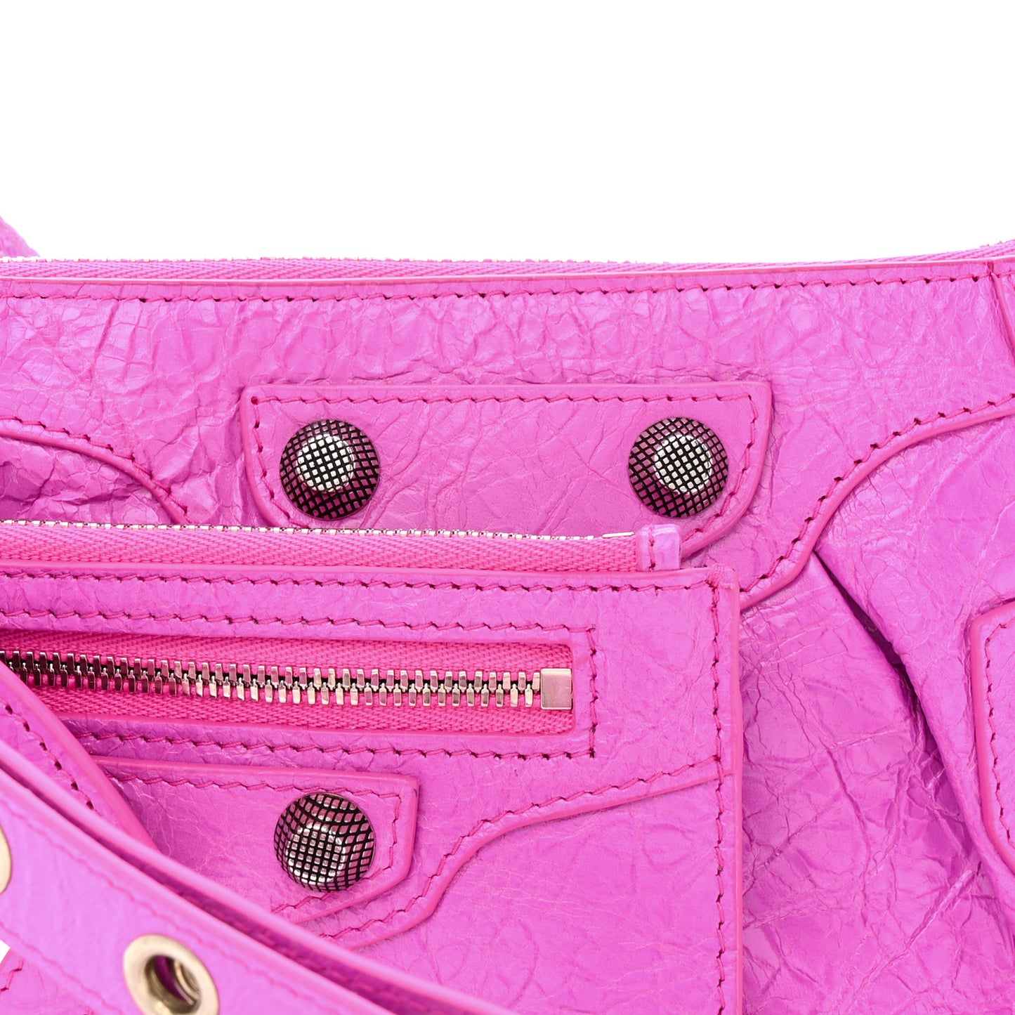 Agneau Arena Mini Le Cagole Multi Pouch Lipstick Pink