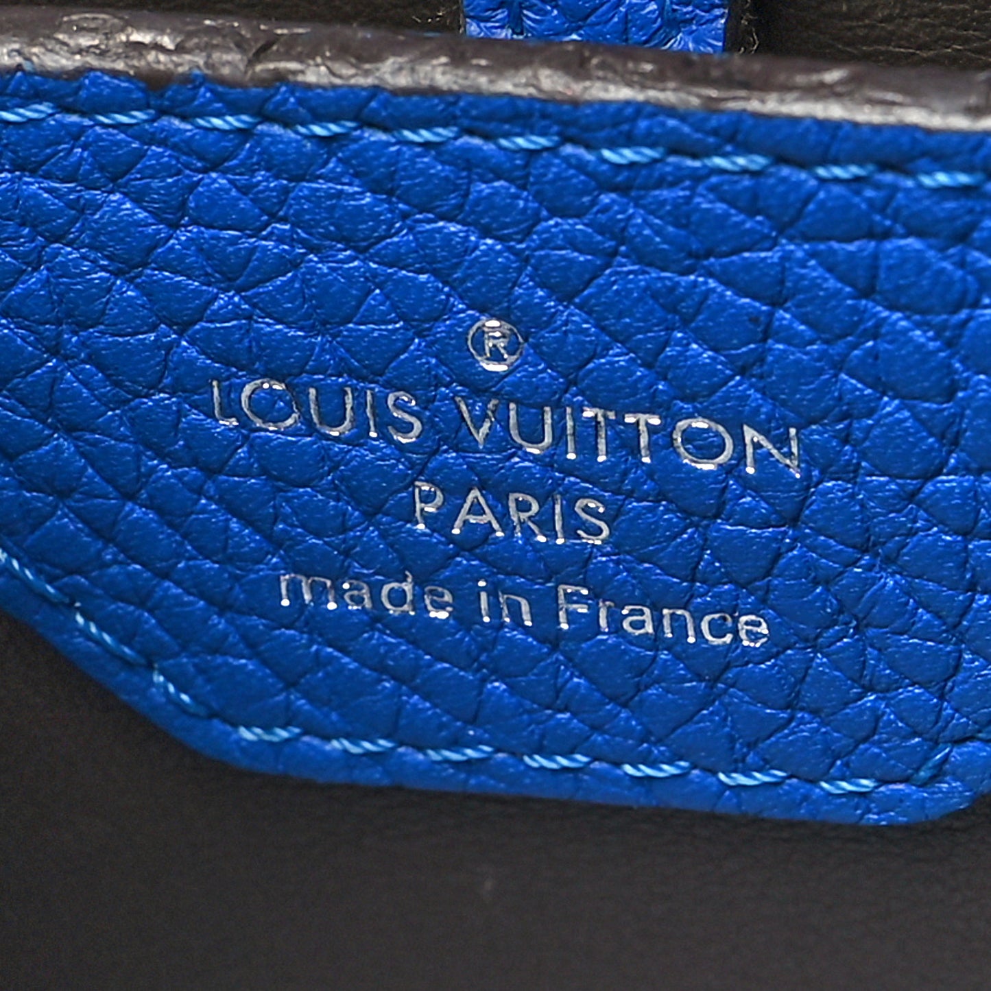 Taurillon Capucines BB Royal Blue