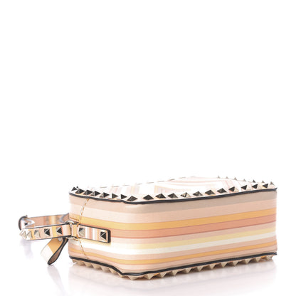 Valentino Garavani Vitello Native Couture 1975 Rockstud Camera Crossbody Bag Orange Multicolor 4 of 9