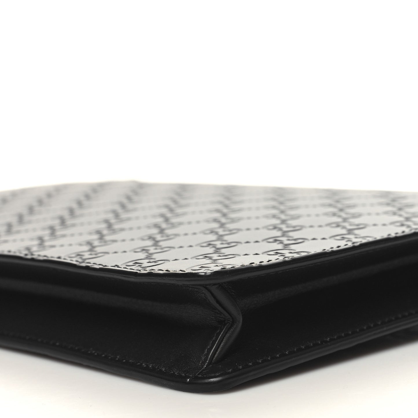 Guccissima Signature Messenger Bag Black