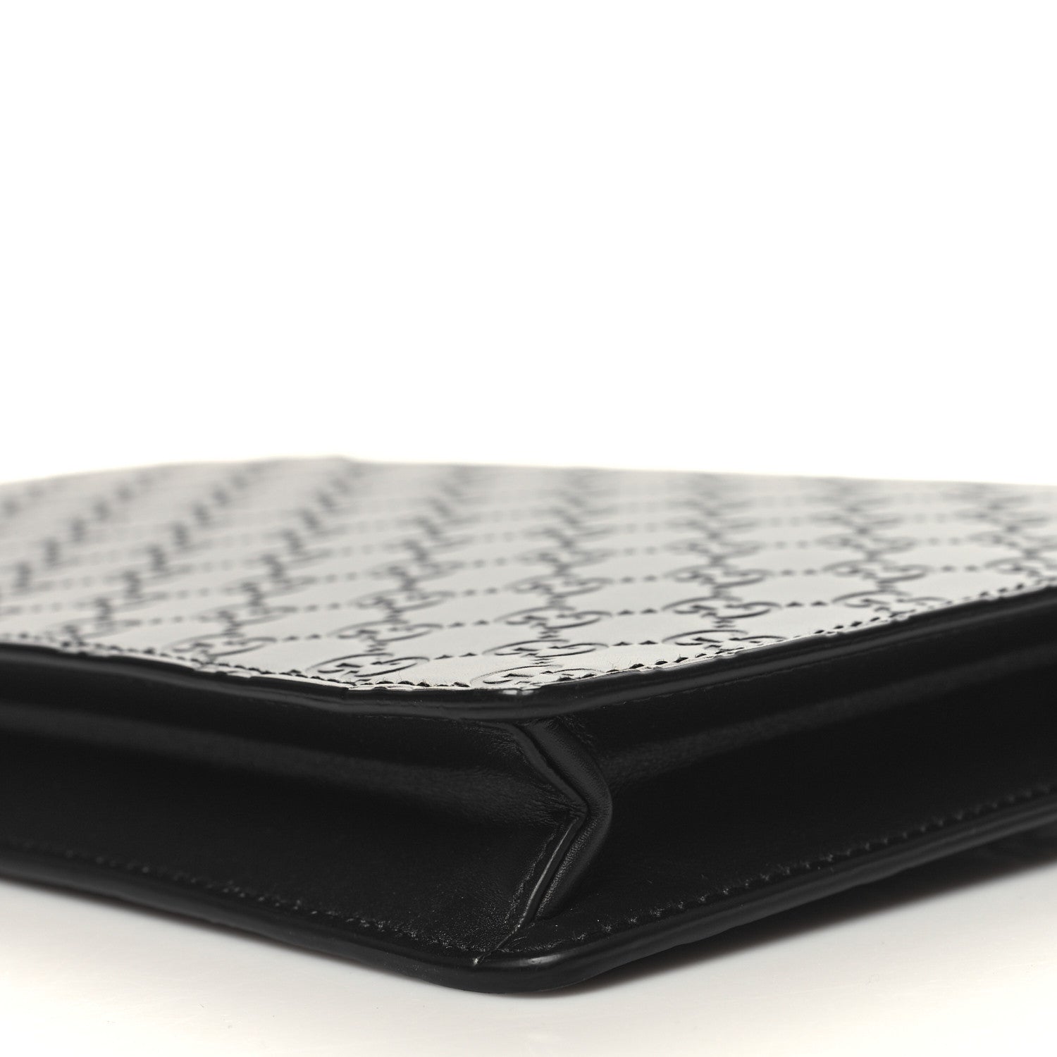 Gucci Guccissima Signature Messenger Bag Black 10 of 10