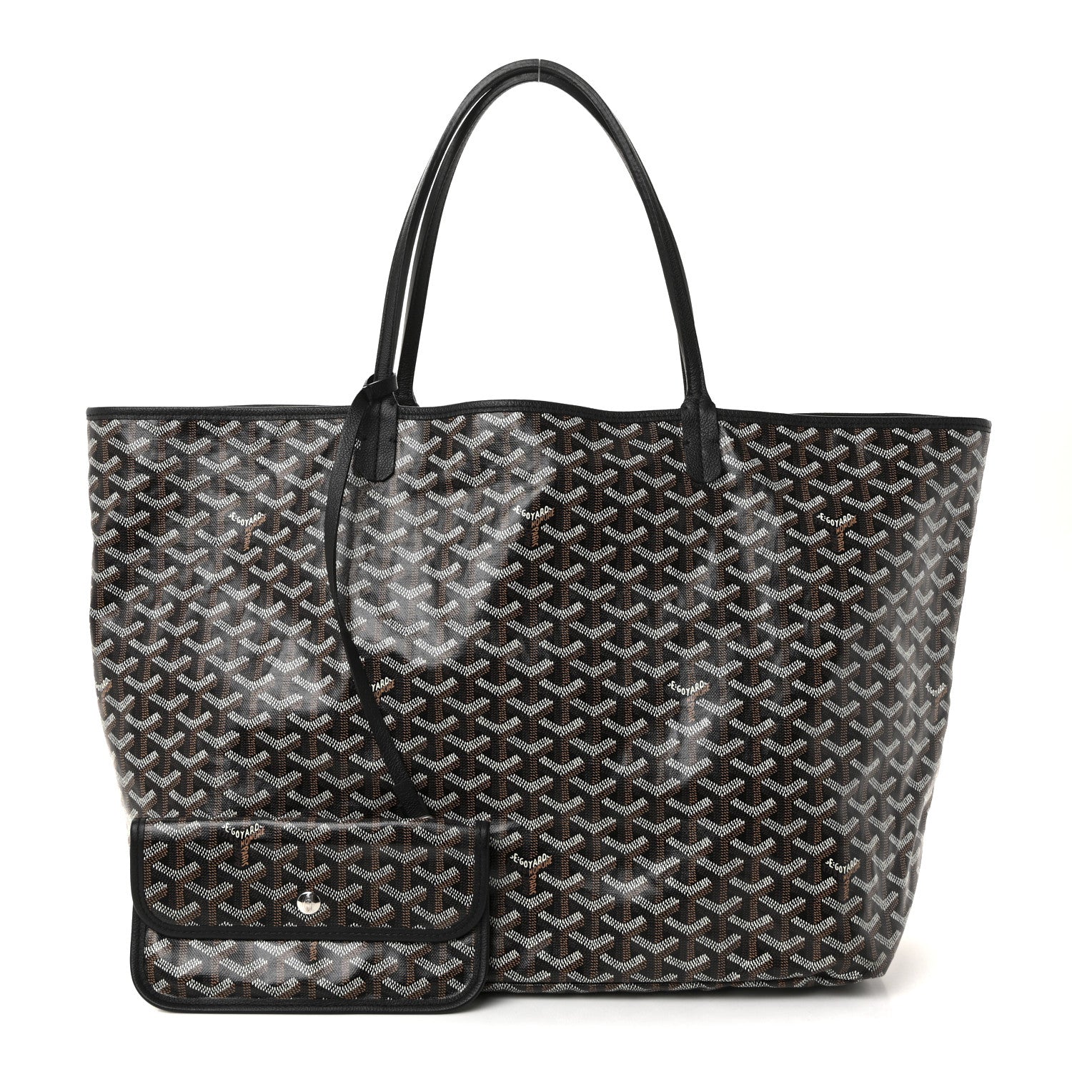 Goyard Goyardine Saint Louis GM Black 3 of 9