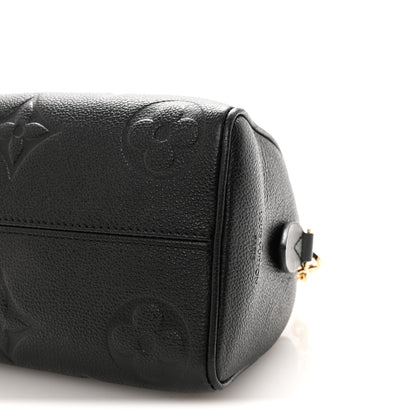 Louis Vuitton Empreinte Monogram Giant Speedy Bandouliere 20 Black 9 of 9