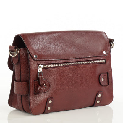 Proenza Schouler Calfskin PS11 Classic Shoulder Bag Burgundy 3 of 9