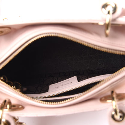 Christian Dior Lambskin Cannage Medium Lady Dior Light Pink 5 of 16