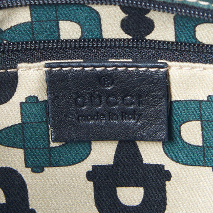 Gucci Guccissima Medium Sukey Tote Black 8 of 9