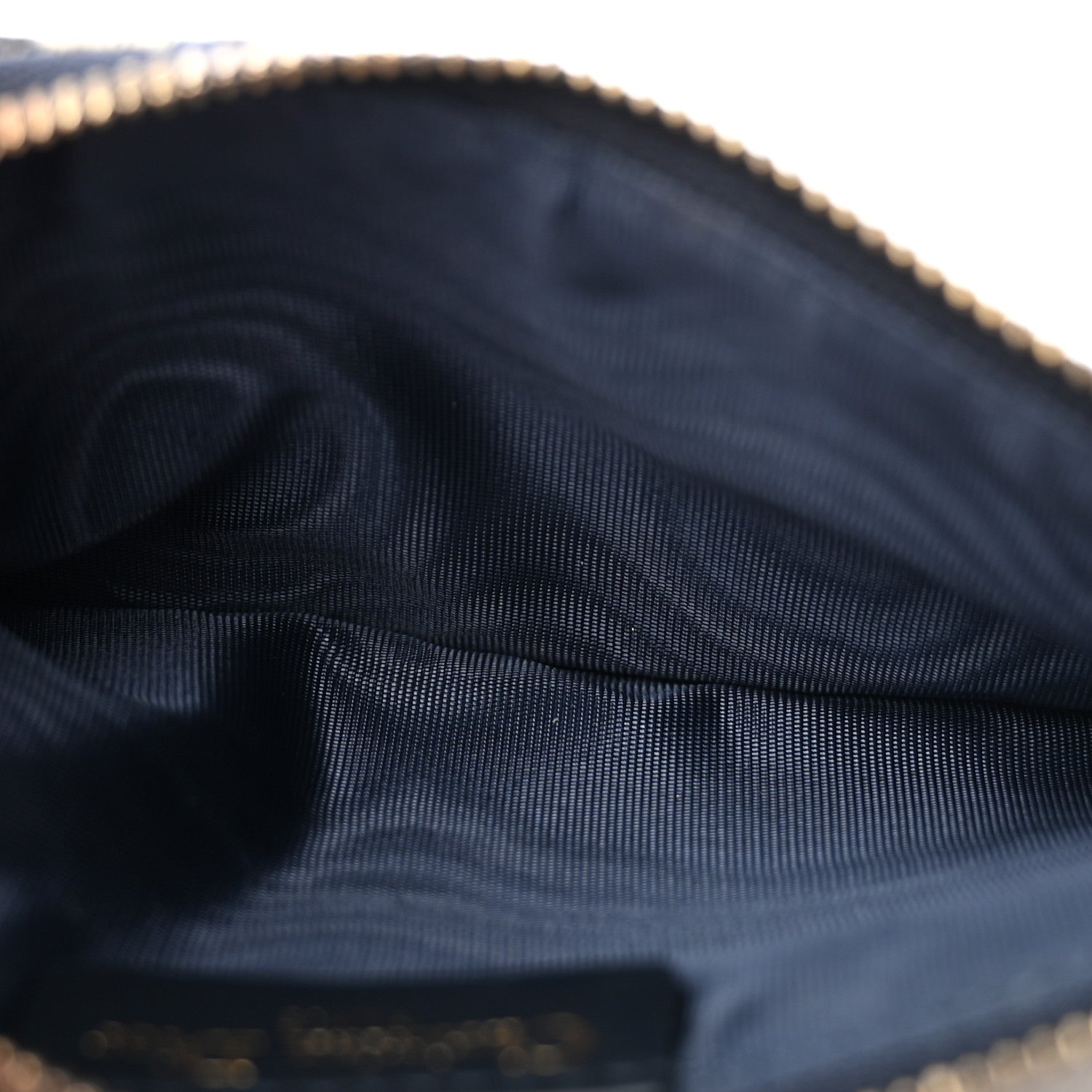 Christian Dior Oblique Dior Pouch Navy Blue 5 of 8