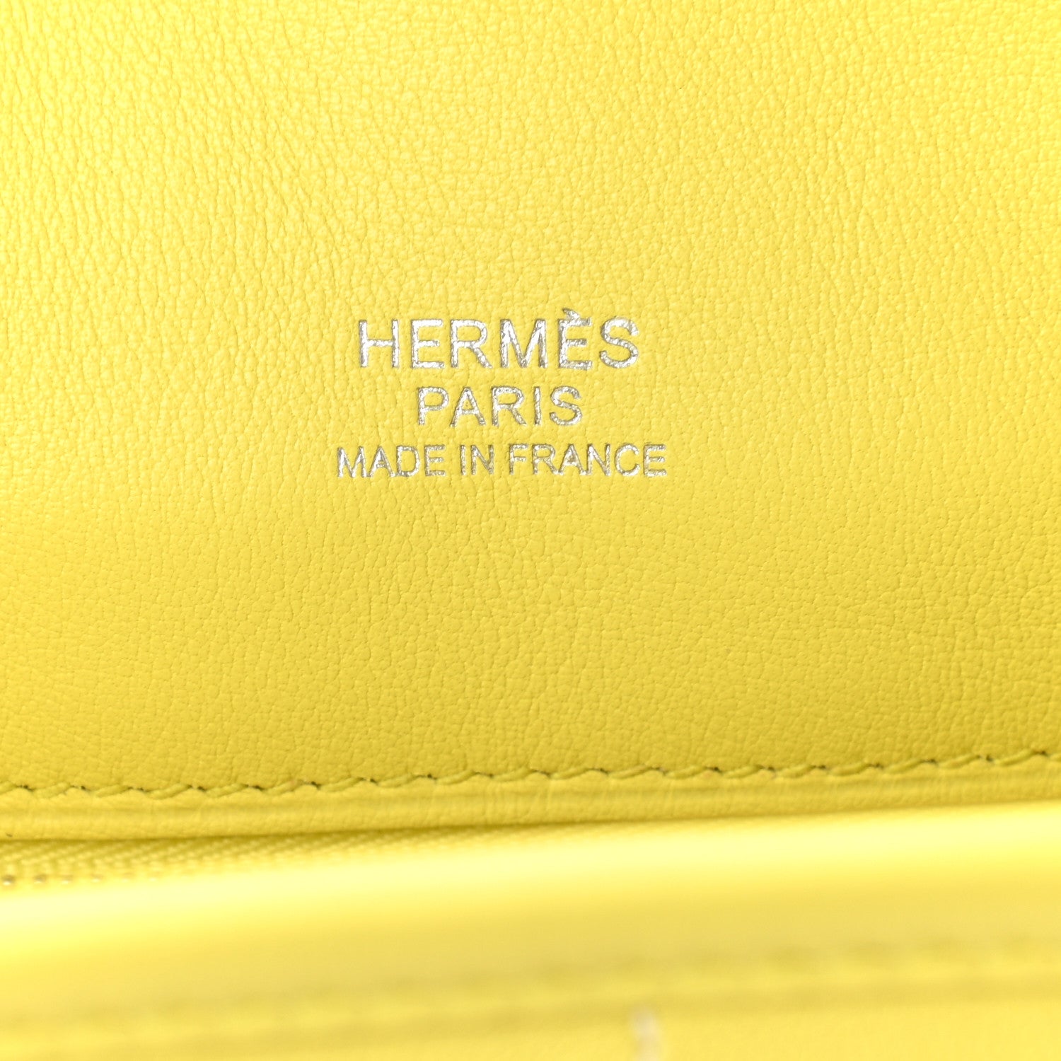 Hermes Swift Mini Sac Berline Soufre 6 of 13