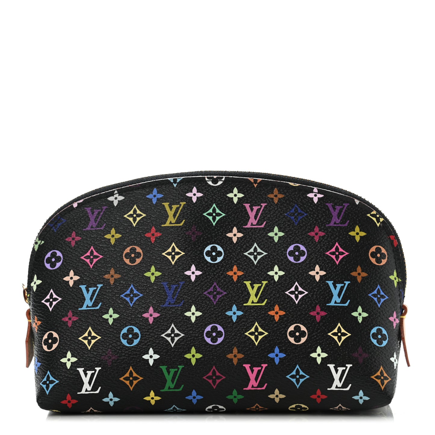 Monogram Multicolor Cosmetic Pouch Black Grenade